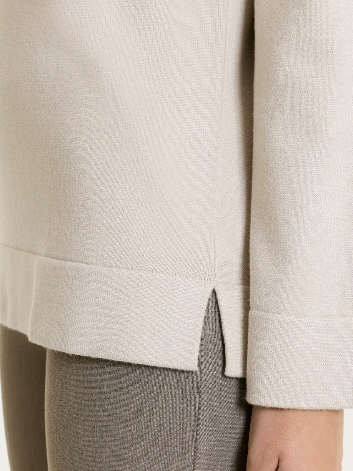 Ragno - Maglia girocollo a manica lunga in Soft Wool - Donna - World Fashion