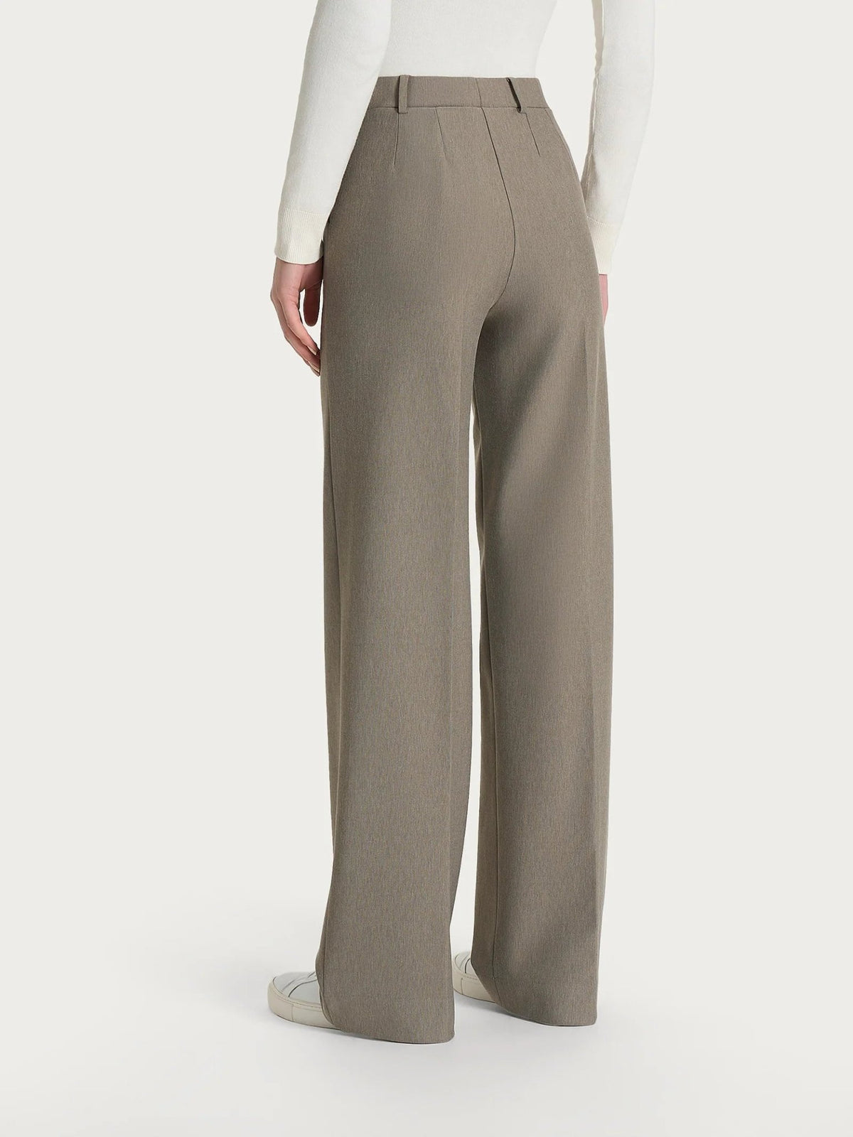 Ragno - Pantalone a palazzo con tasche in Compact - Donna - World Fashion