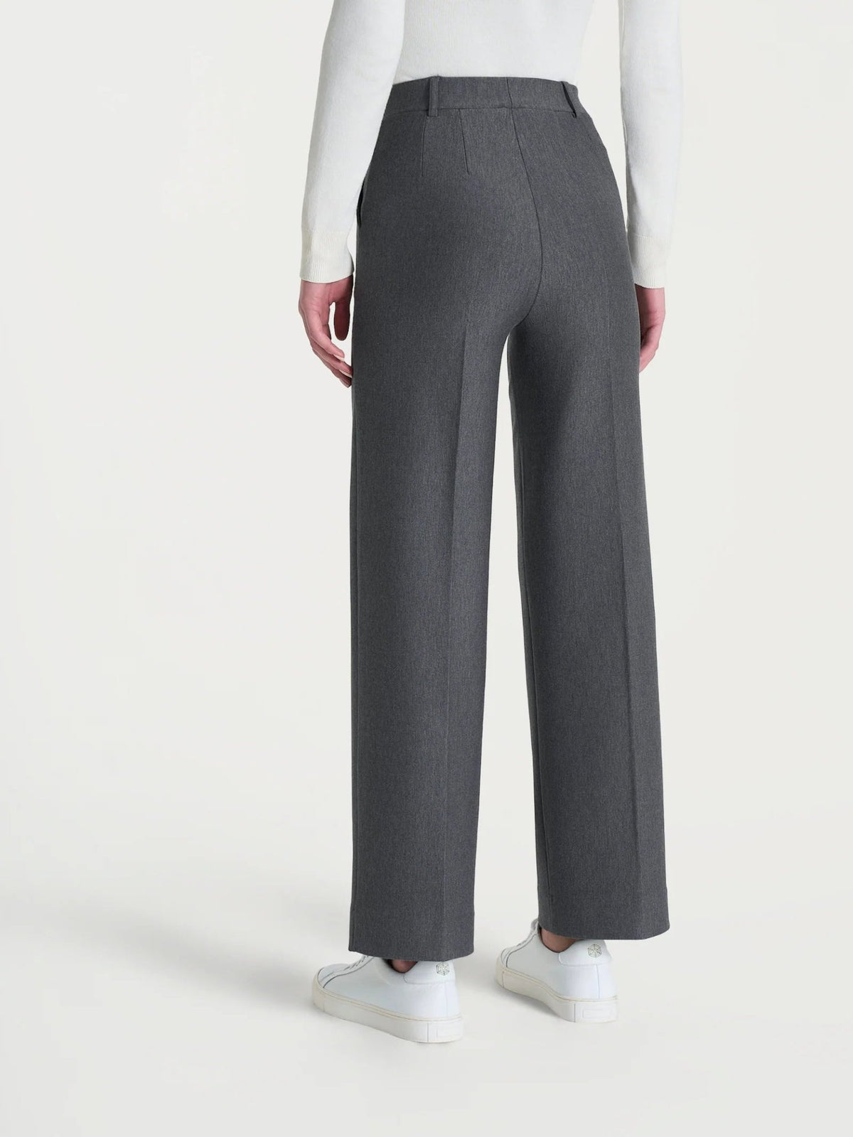 Ragno - Pantalone ampio alla caviglia in Compact - Donna - World Fashion