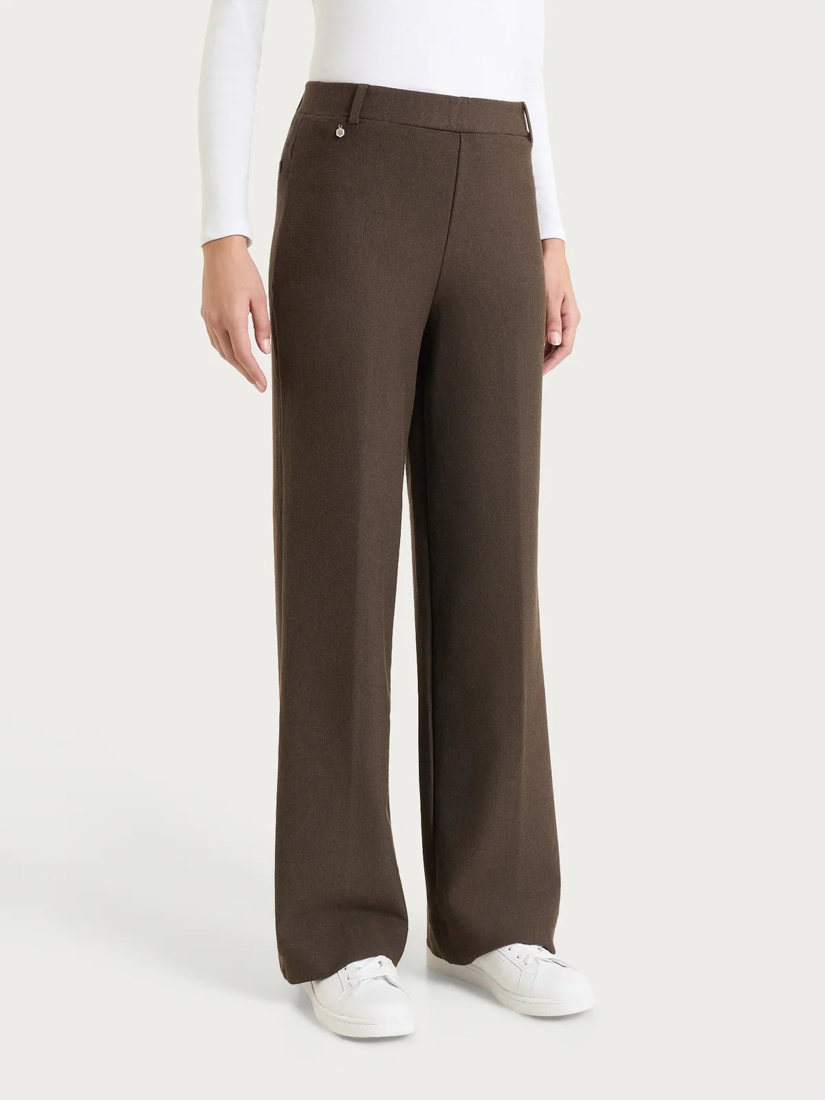 Ragno - Pantalone ampio in Compact - Donna - World Fashion