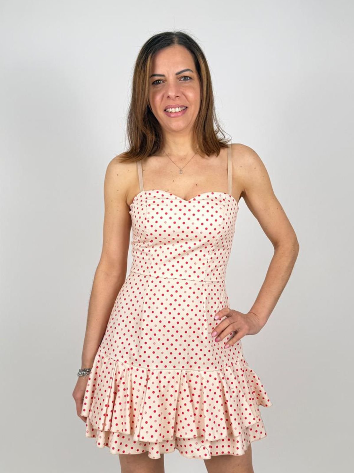 Rinascimento - Abito Con Balze. - Donna - World Fashion