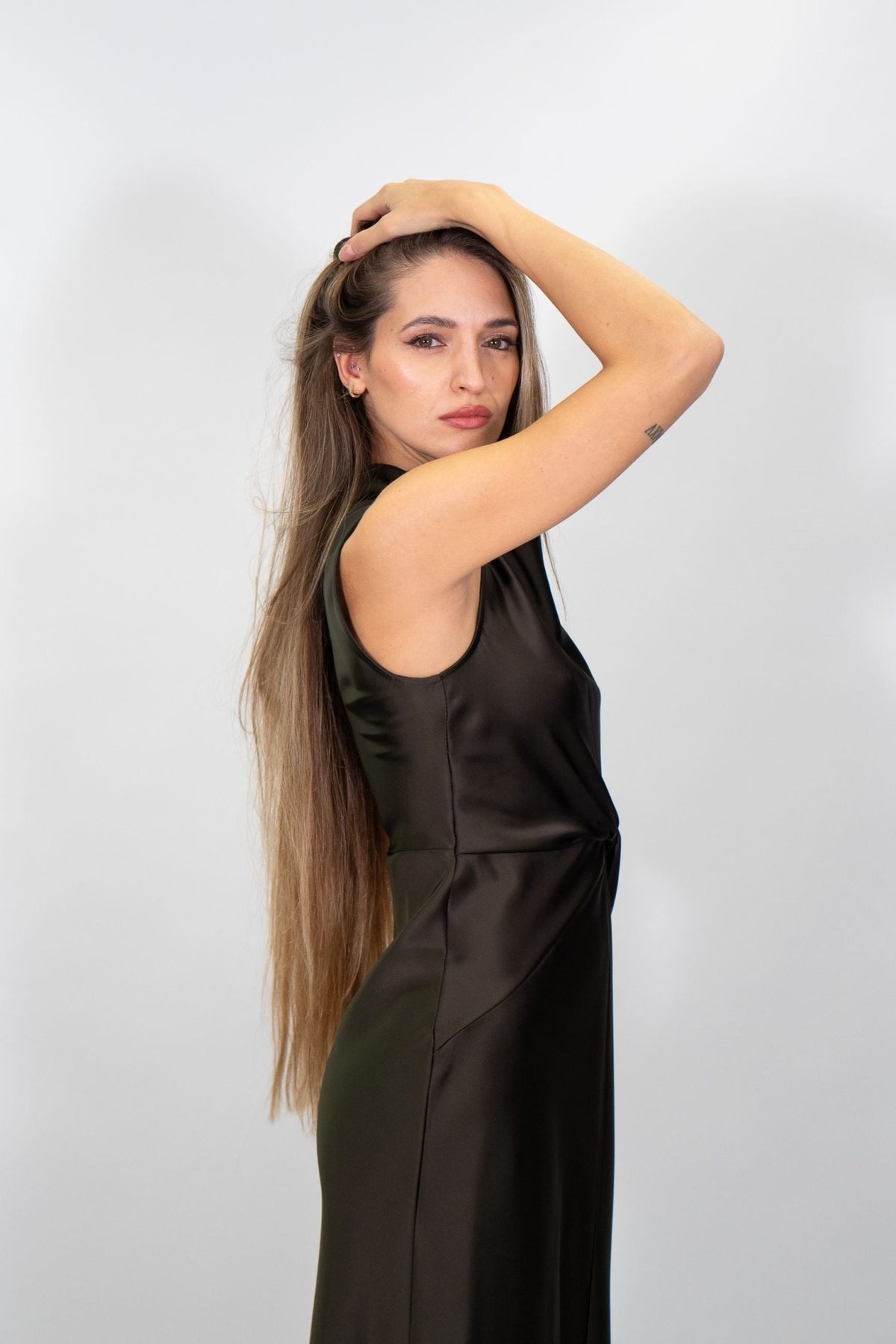 Rinascimento - Abito con nodo e drappeggio - Donna - World Fashion