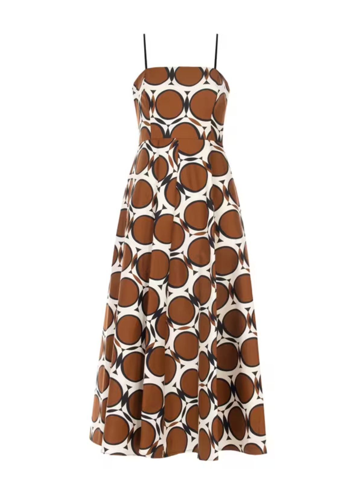 Rinascimento - Abito Midi Ruota - Donna - World Fashion