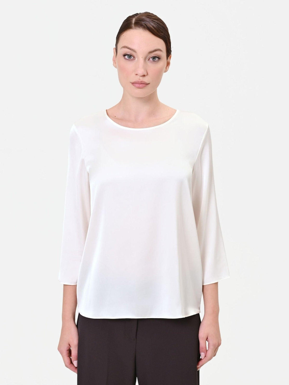 Rinascimento - Blusa effetto satin - Donna - World Fashion