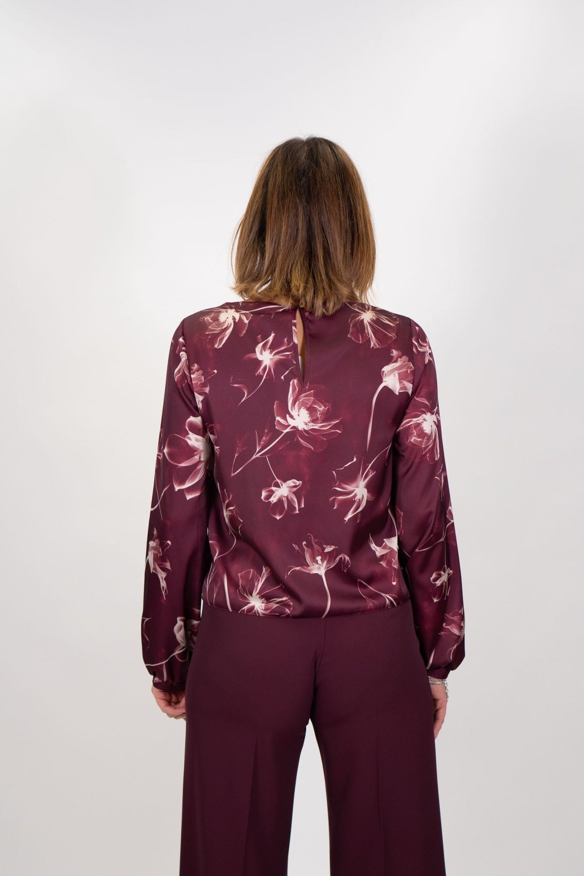 Rinascimento - Blusa fantasia floreale - Donna - World Fashion
