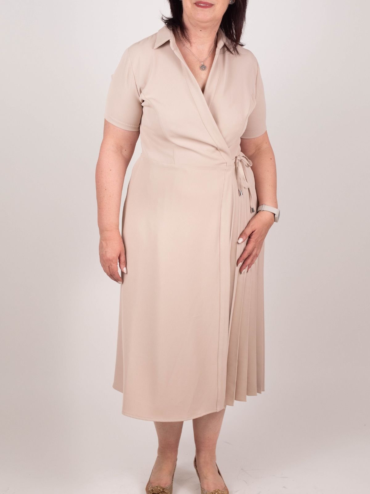 Rinascimento Curvy - Abito incrocio - Donna - World Fashion