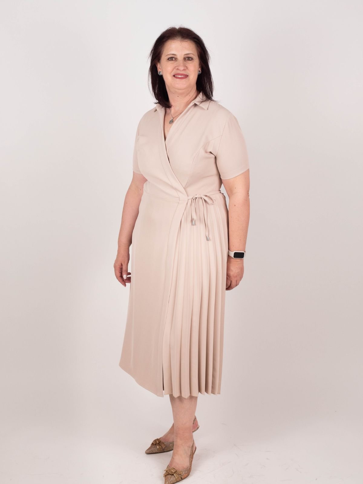 Rinascimento Curvy - Abito incrocio - Donna - World Fashion