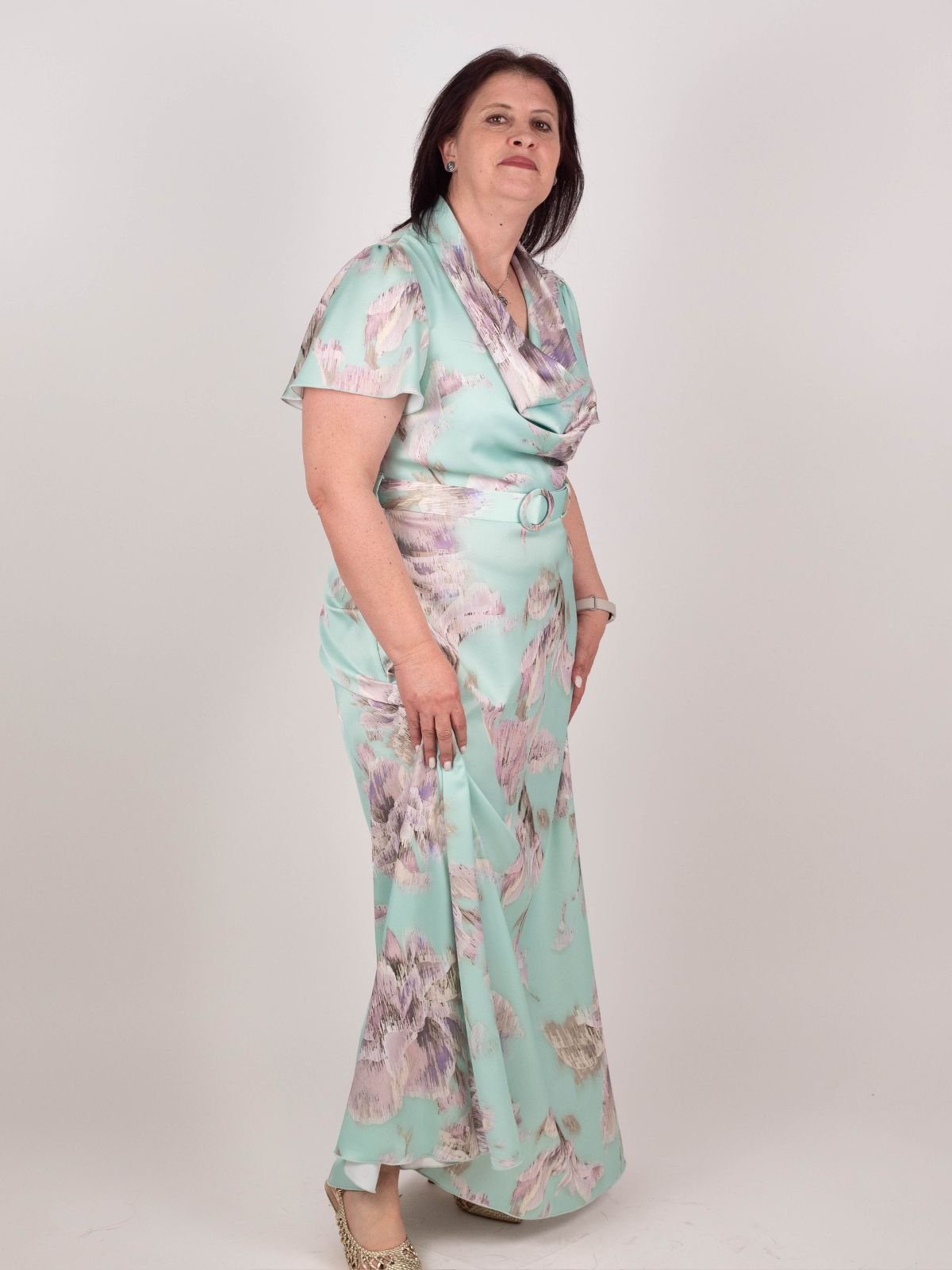 Rinascimento Curvy - Abito Lungo - Donna - World Fashion