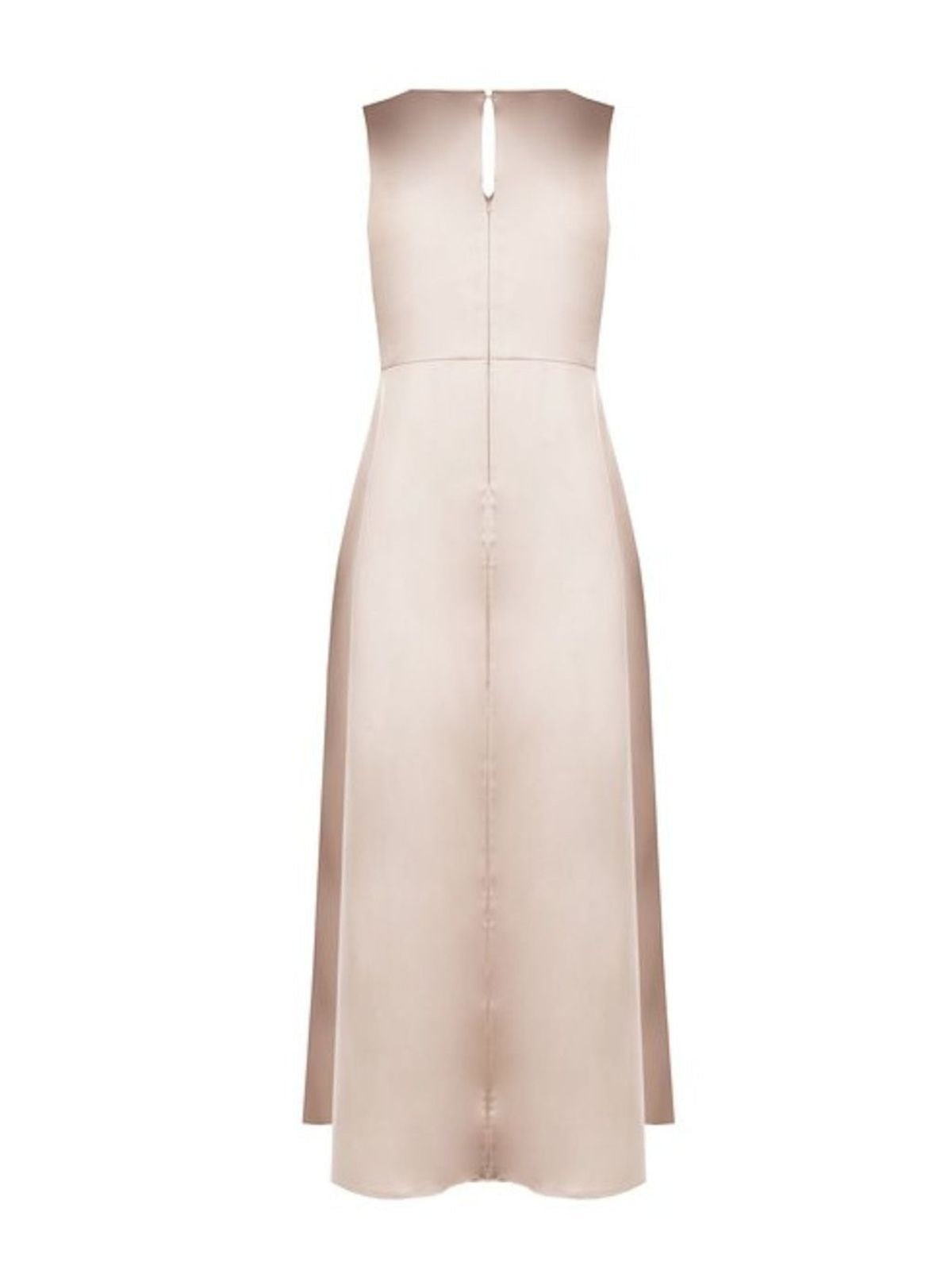 Rinascimento Curvy - Abito Lungo In Raso - Donna - World Fashion