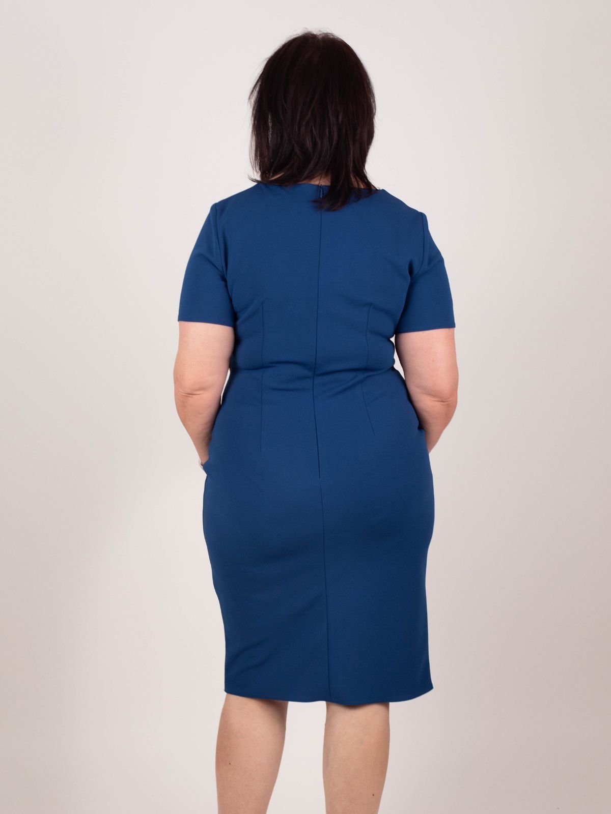 Rinascimento Curvy - Abito tubino in tessuto fluido stretch - Donna - World Fashion