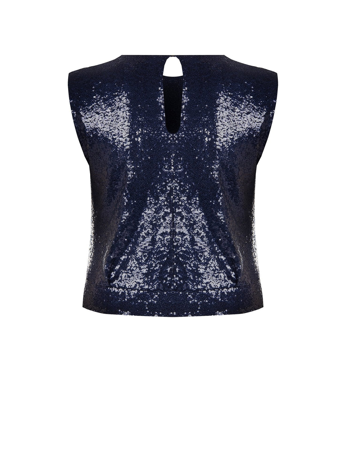Rinascimento Curvy - Canotta paillettes - Donna - World Fashion