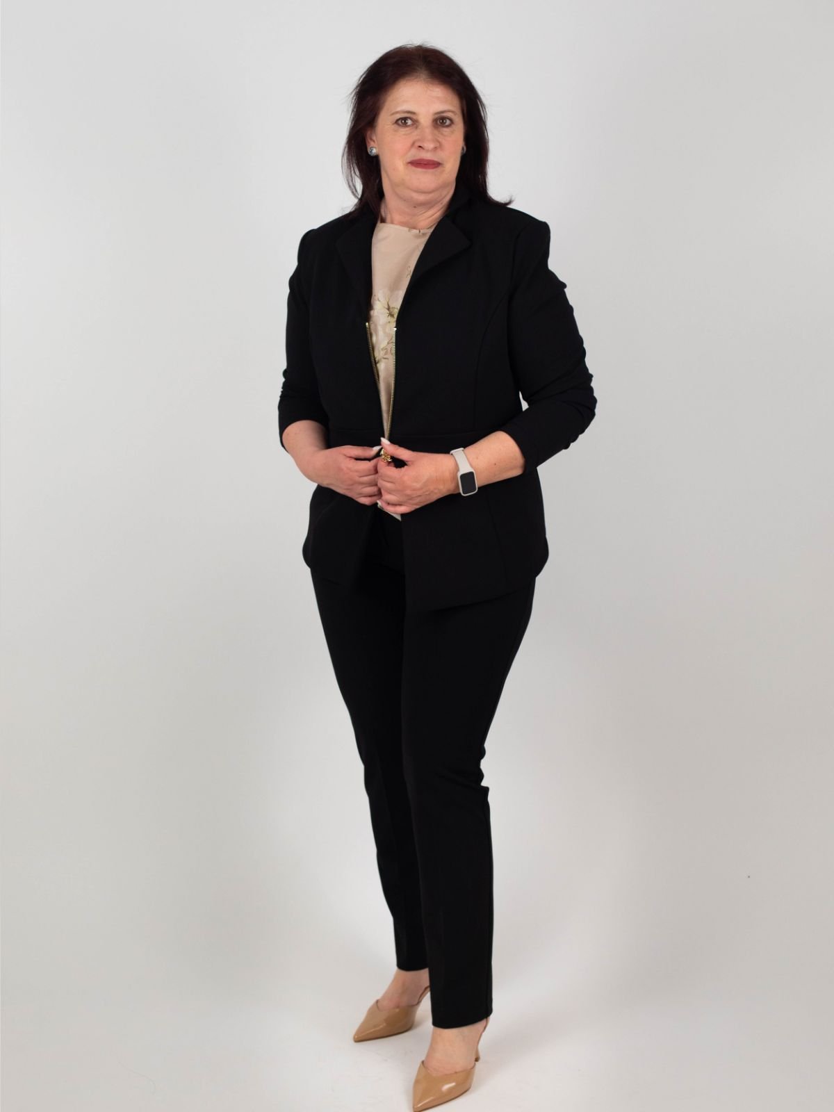 Rinascimento Curvy - Giacca con zip - Donna - World Fashion