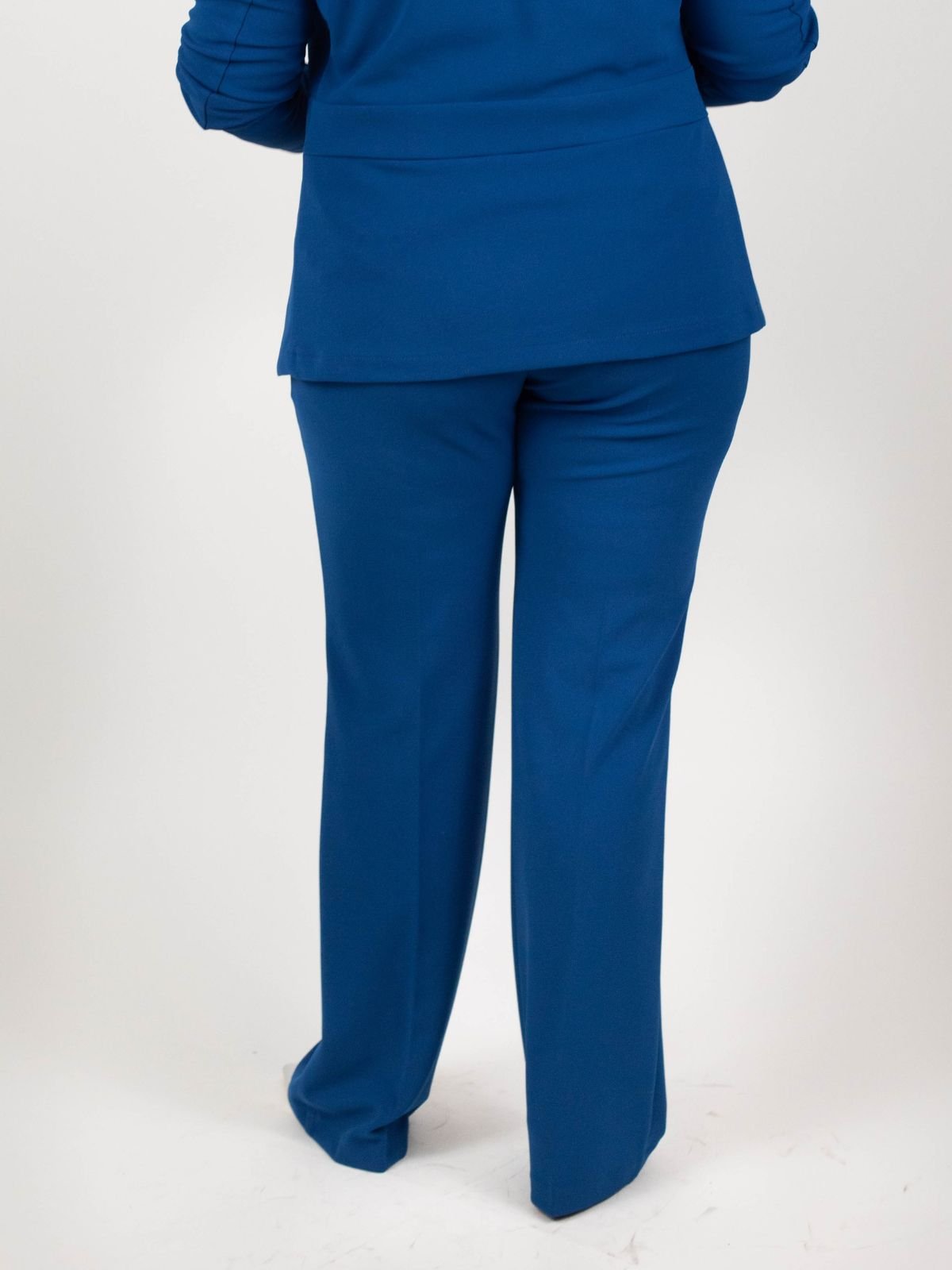 Rinascimento Curvy - Pantalone tessuto crépe dritto - Donna - World Fashion