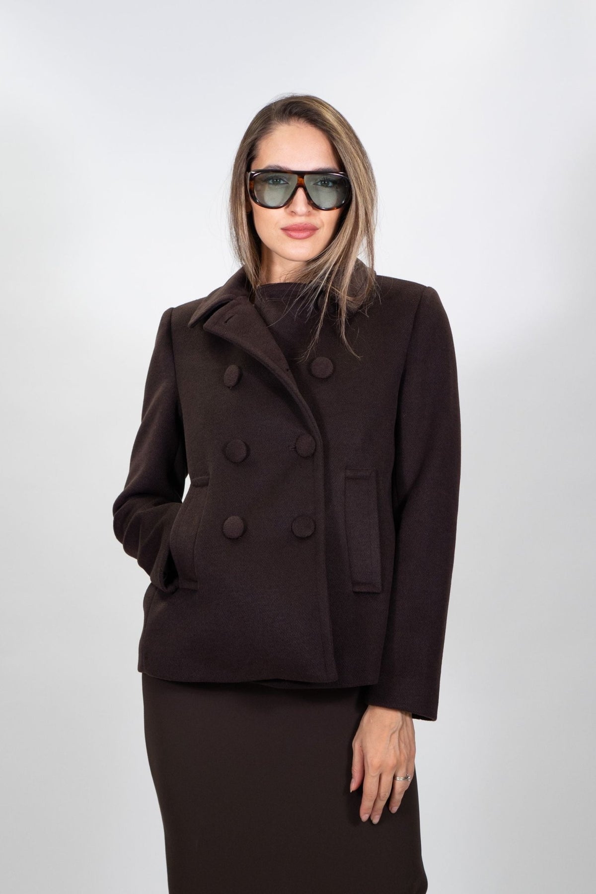 Rinascimento - Giacca corta doppiopetto - Donna - World Fashion
