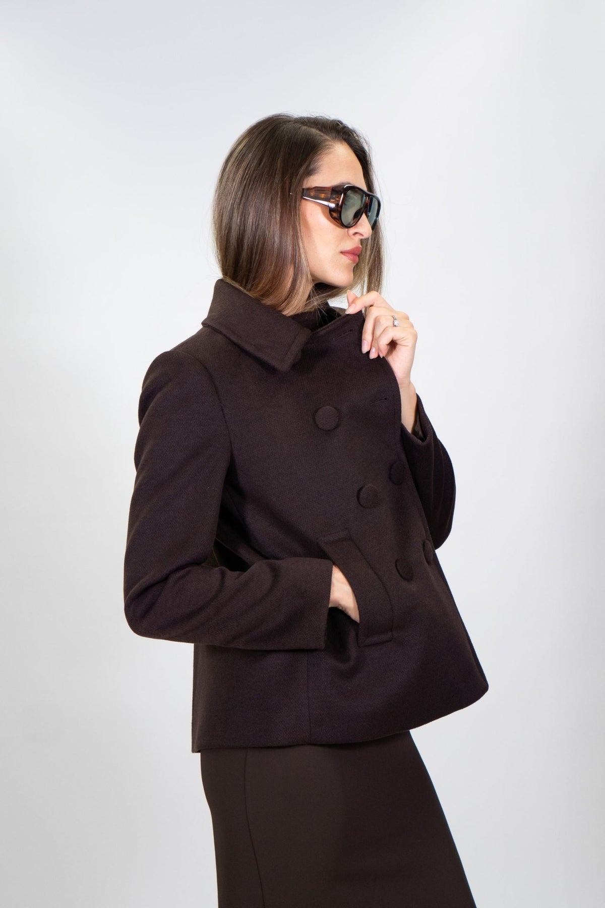 Rinascimento - Giacca corta doppiopetto - Donna - World Fashion