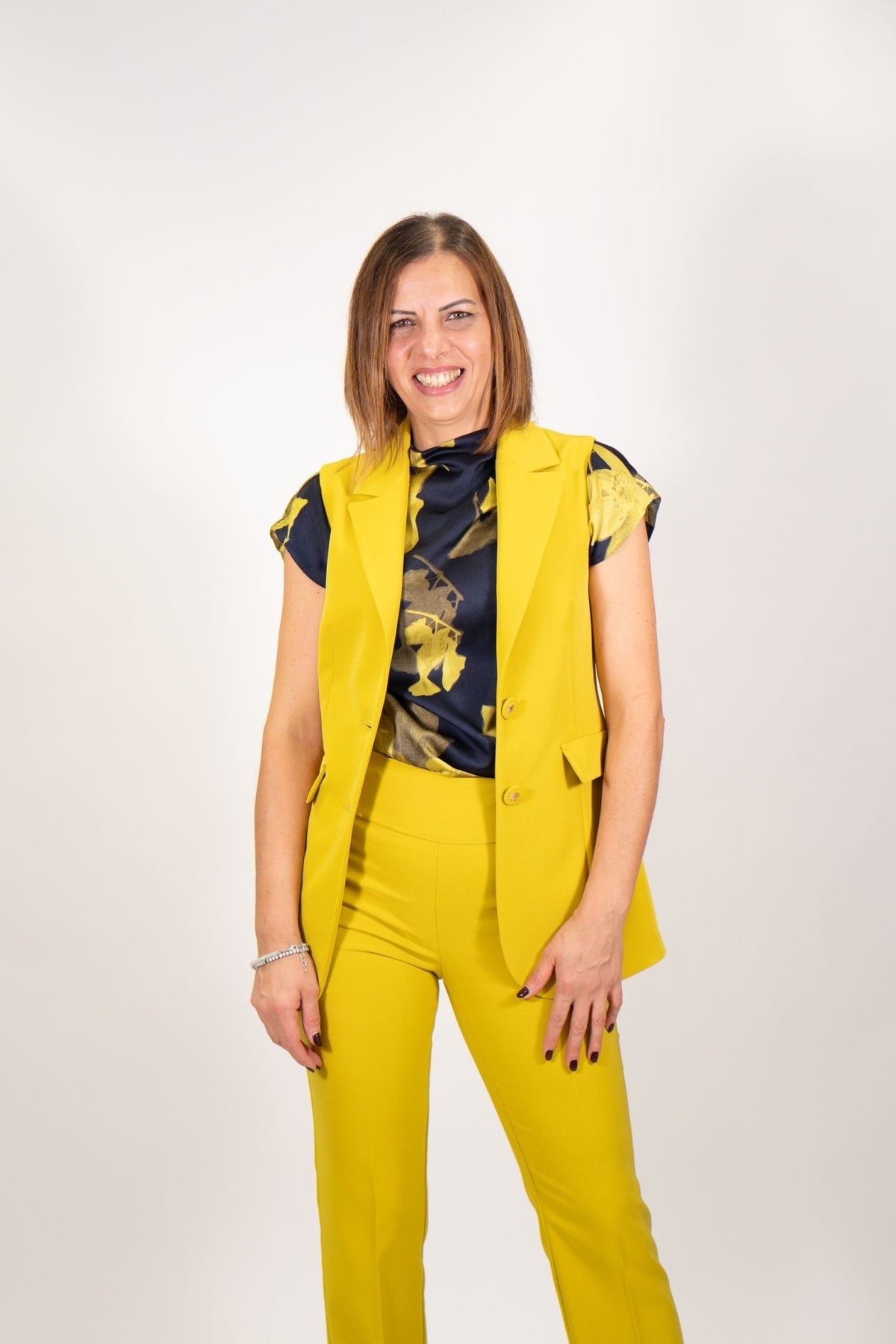 Rinascimento - Giacca smanicata in tessuto tecnico - Donna - World Fashion