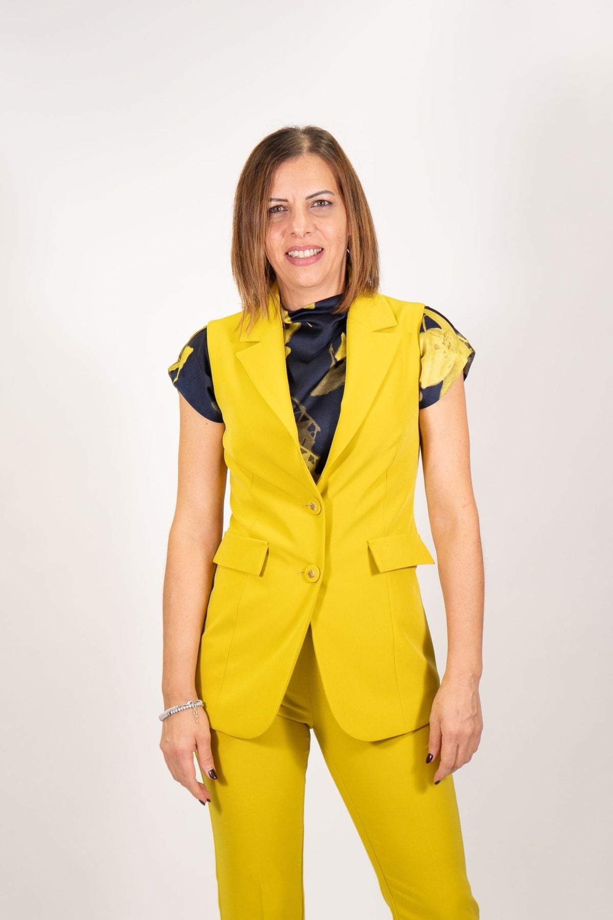 Rinascimento - Giacca smanicata in tessuto tecnico - Donna - World Fashion