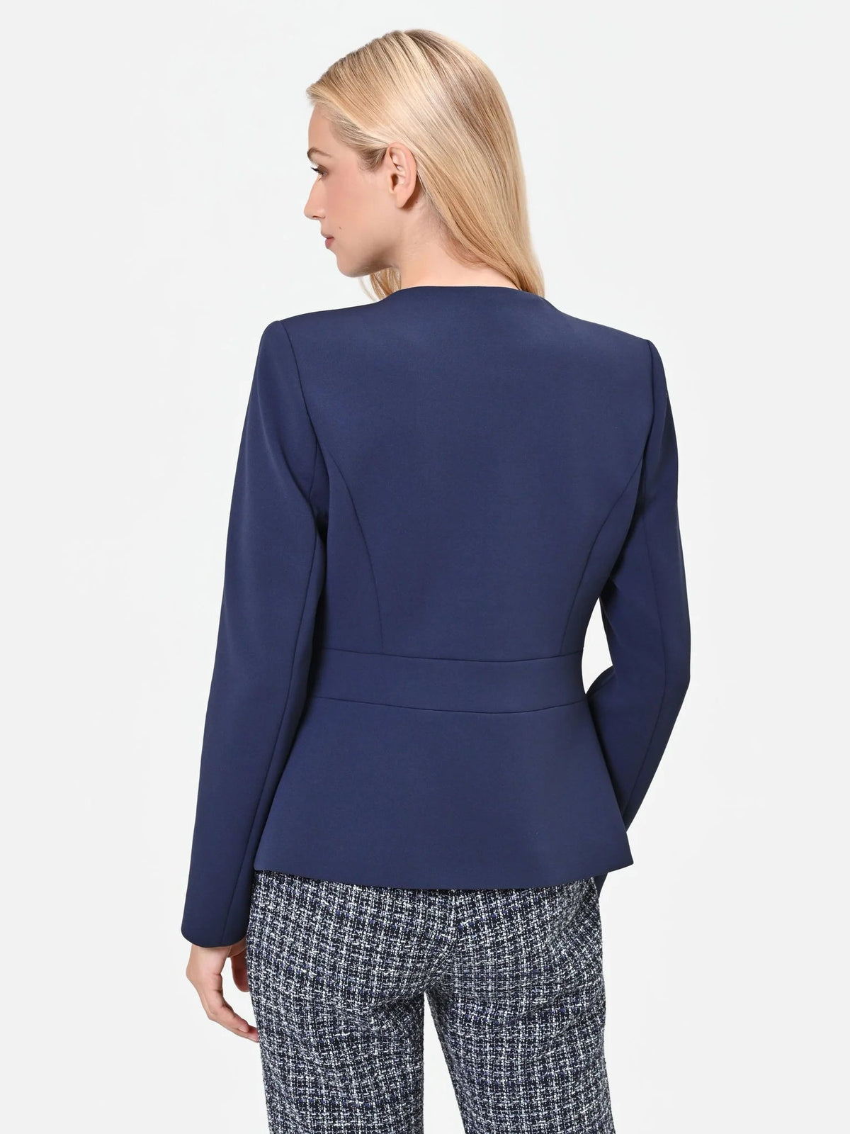 Rinascimento - Giacca Zip Tessuto Crepe - Donna - World Fashion