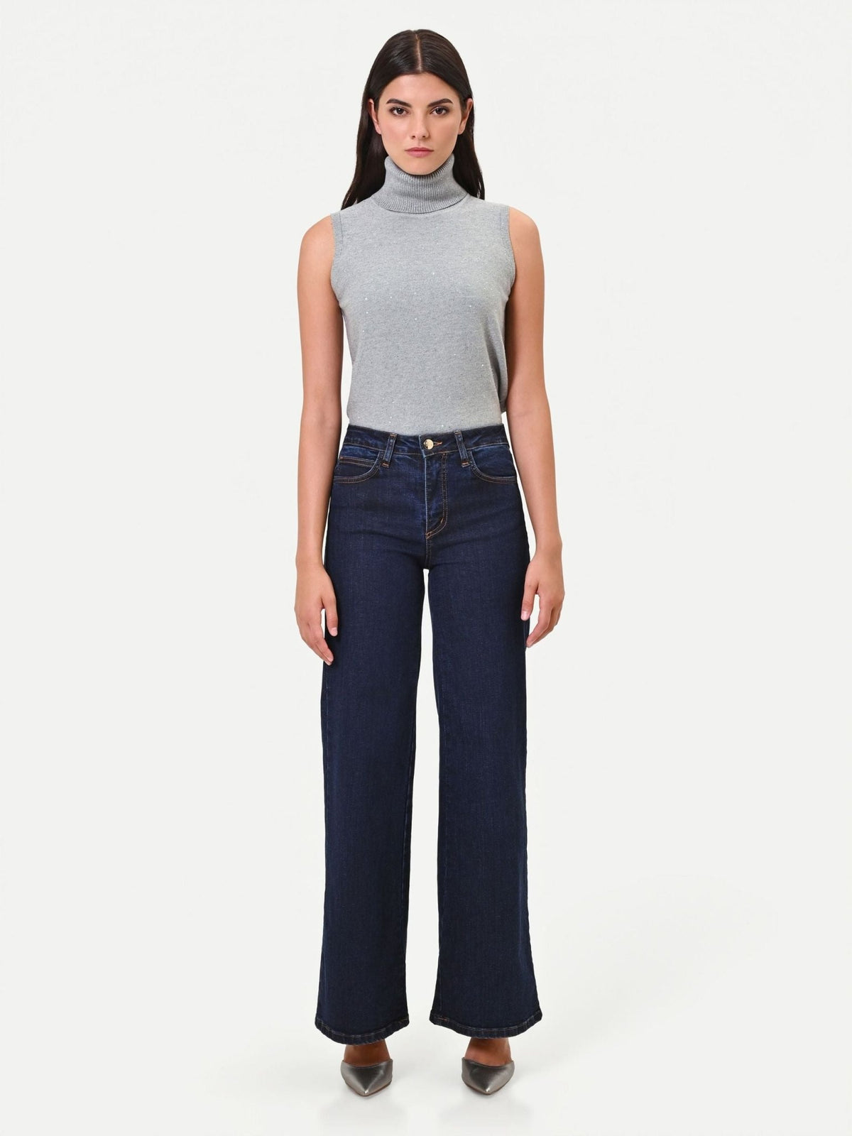Rinascimento - Jeans a palazzo (Giorgia Palmas X Rinascimento) - Donna - World Fashion