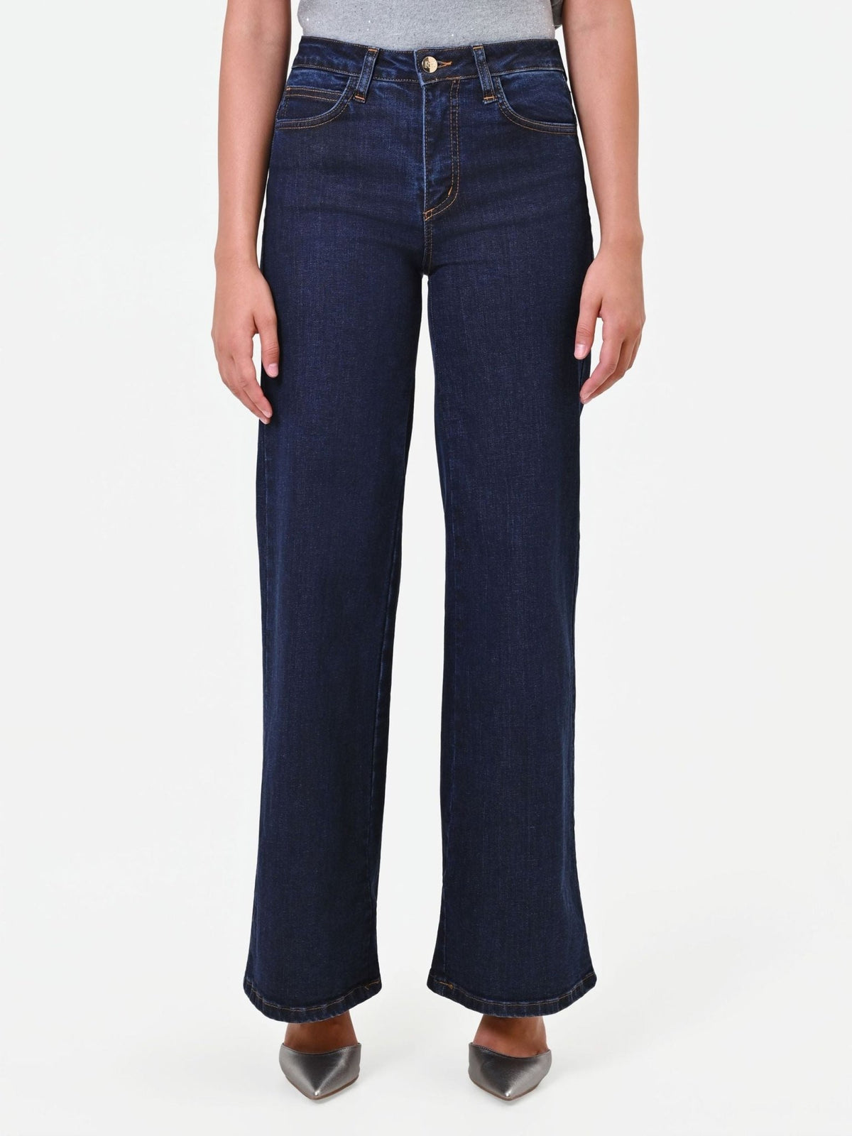Rinascimento - Jeans a palazzo (Giorgia Palmas X Rinascimento) - Donna - World Fashion