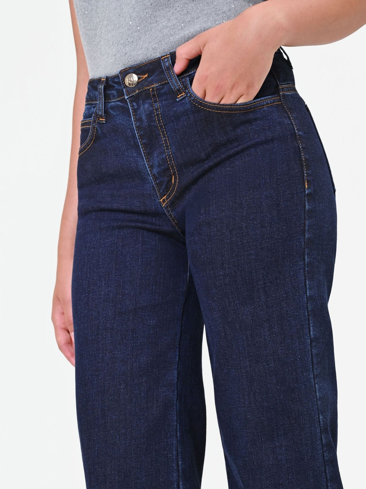 Rinascimento - Jeans a palazzo (Giorgia Palmas X Rinascimento) - Donna - World Fashion