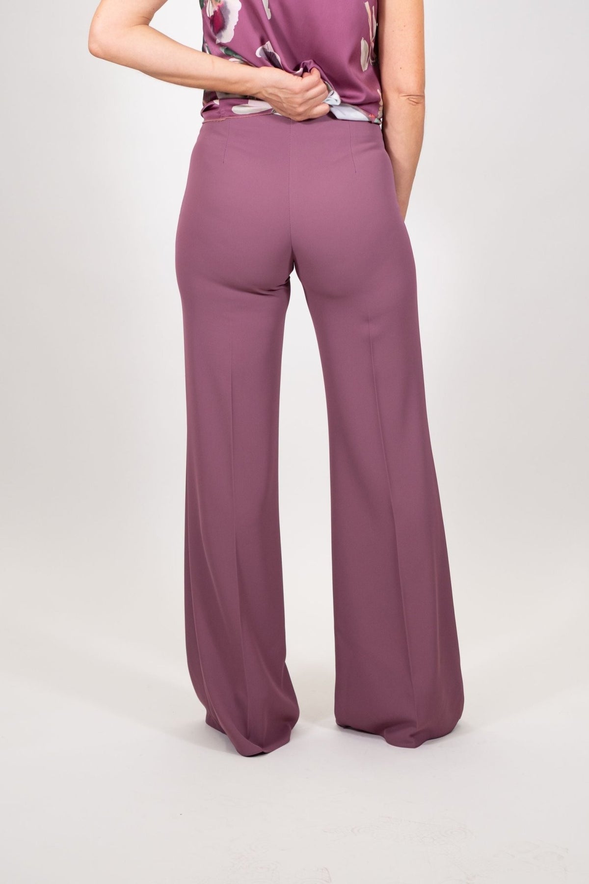 Rinascimento - Pantalone Palazzo In Cadi - Donna - World Fashion