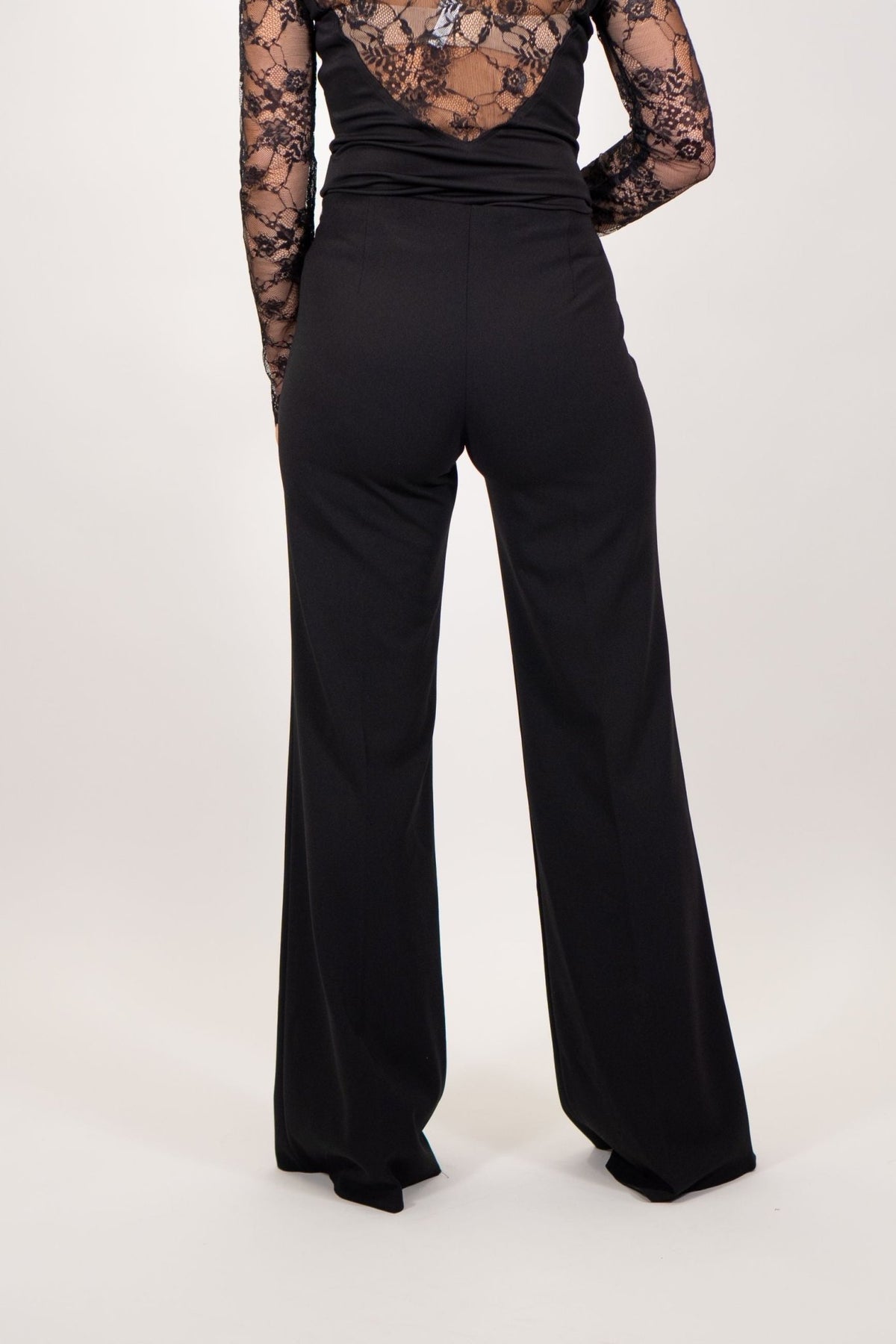 Rinascimento - Pantalone palazzo in crepe - Donna - World Fashion