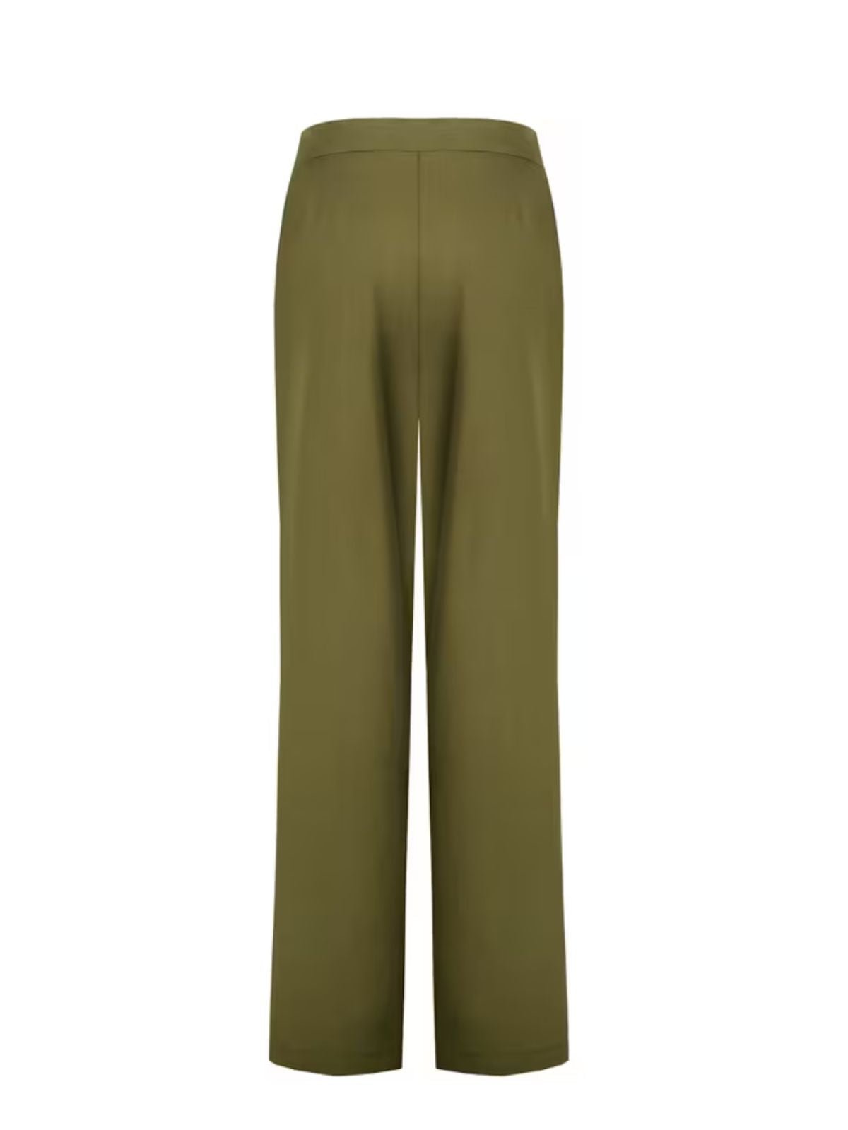 Rinascimento - Pantaloni Palazzo In Misto Viscosa E Lino Con Doppia Pinces E Tasche - Donna - World Fashion