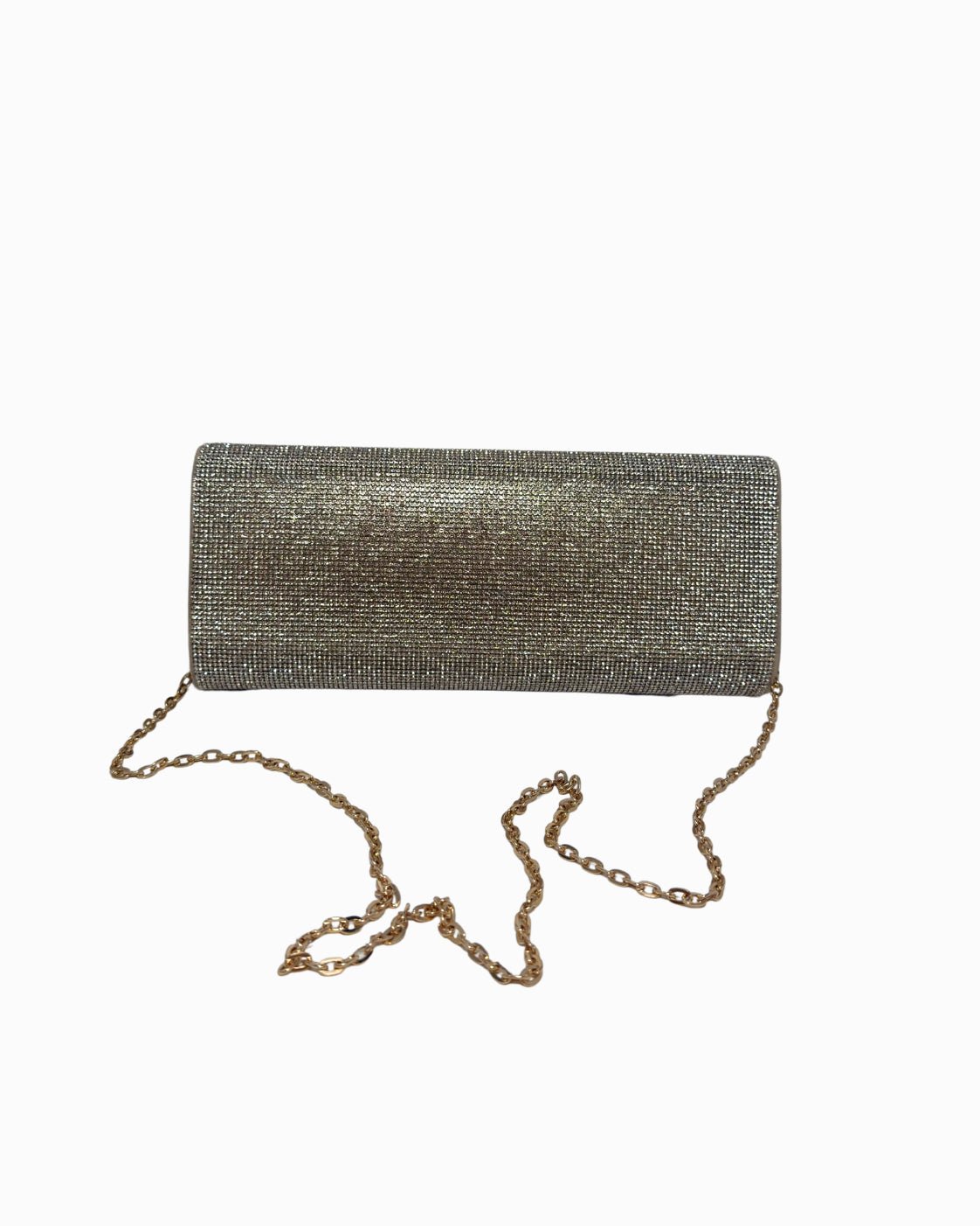 Rinascimento - Pochette con strass e catena - Donna - World Fashion