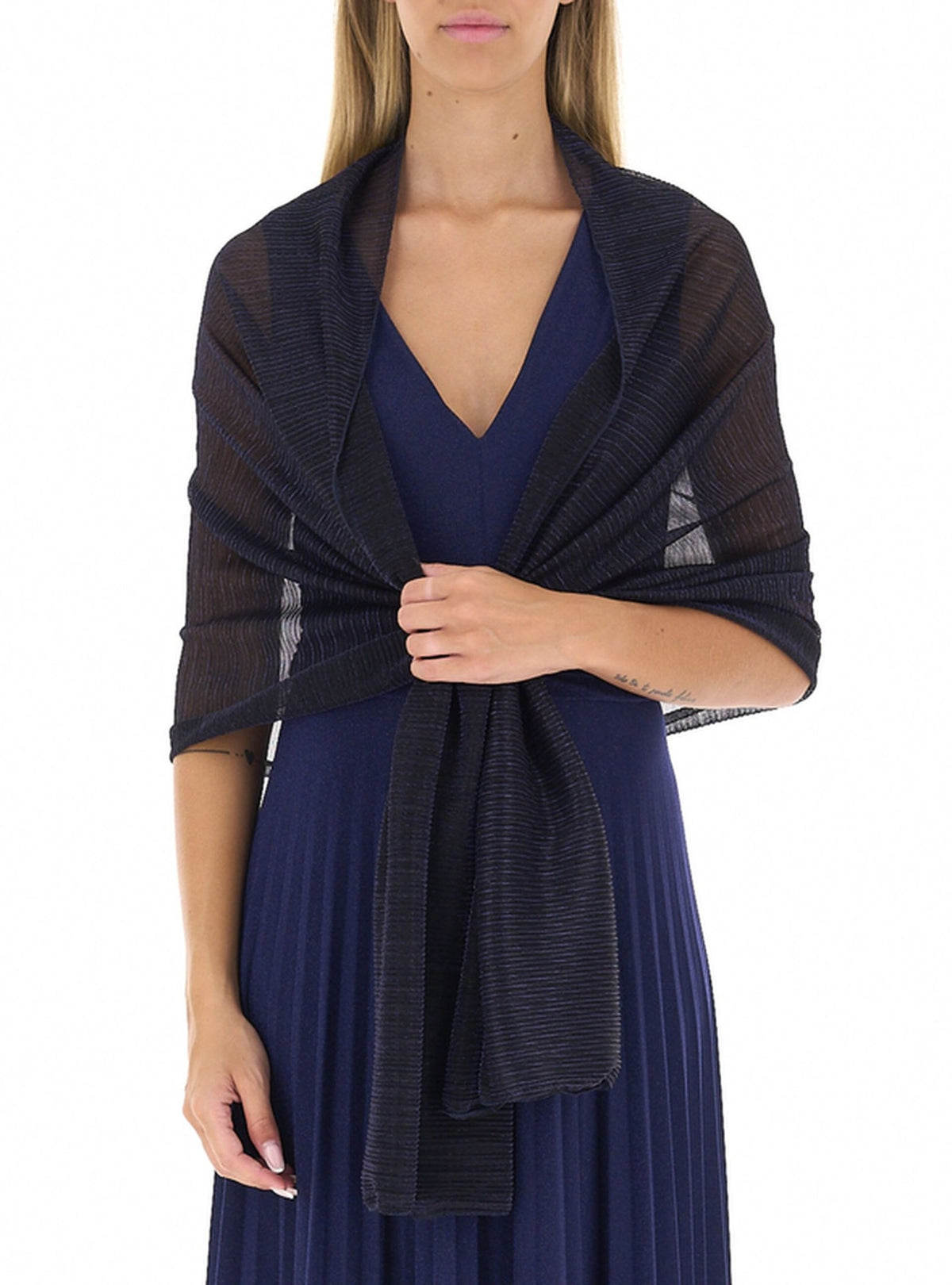 Rinascimento - Stola-foulard in lurex - Donna - World Fashion