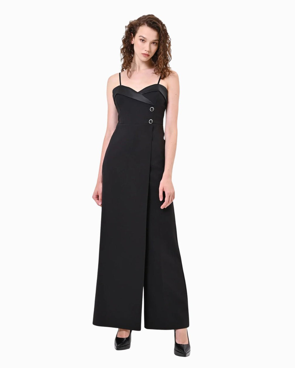 Rinascimento - Tuta Bustier con Rever Lucido - Donna - World Fashion