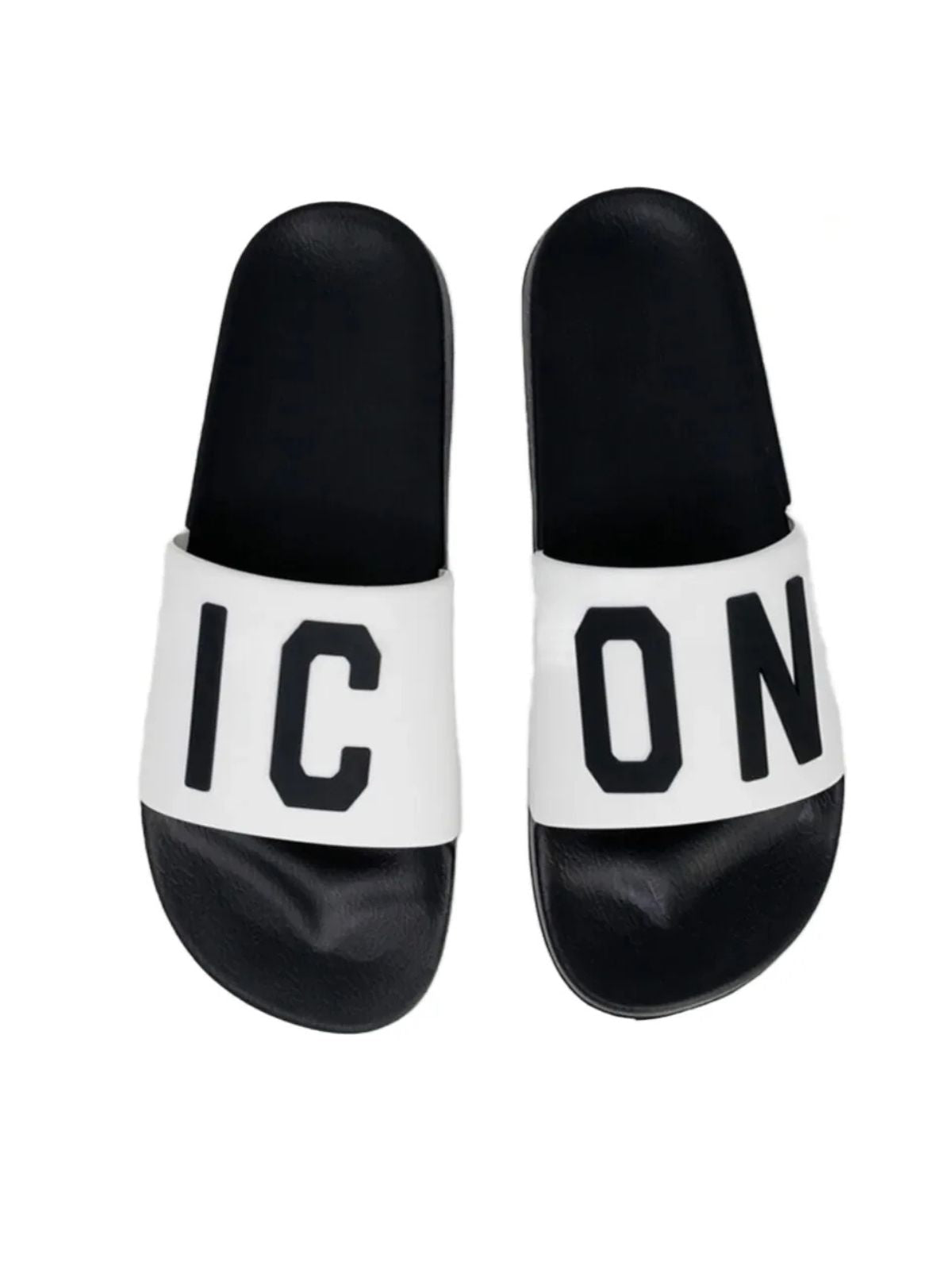 Sliders In Gomma C/Logo Uomo - Icon - World Fashion