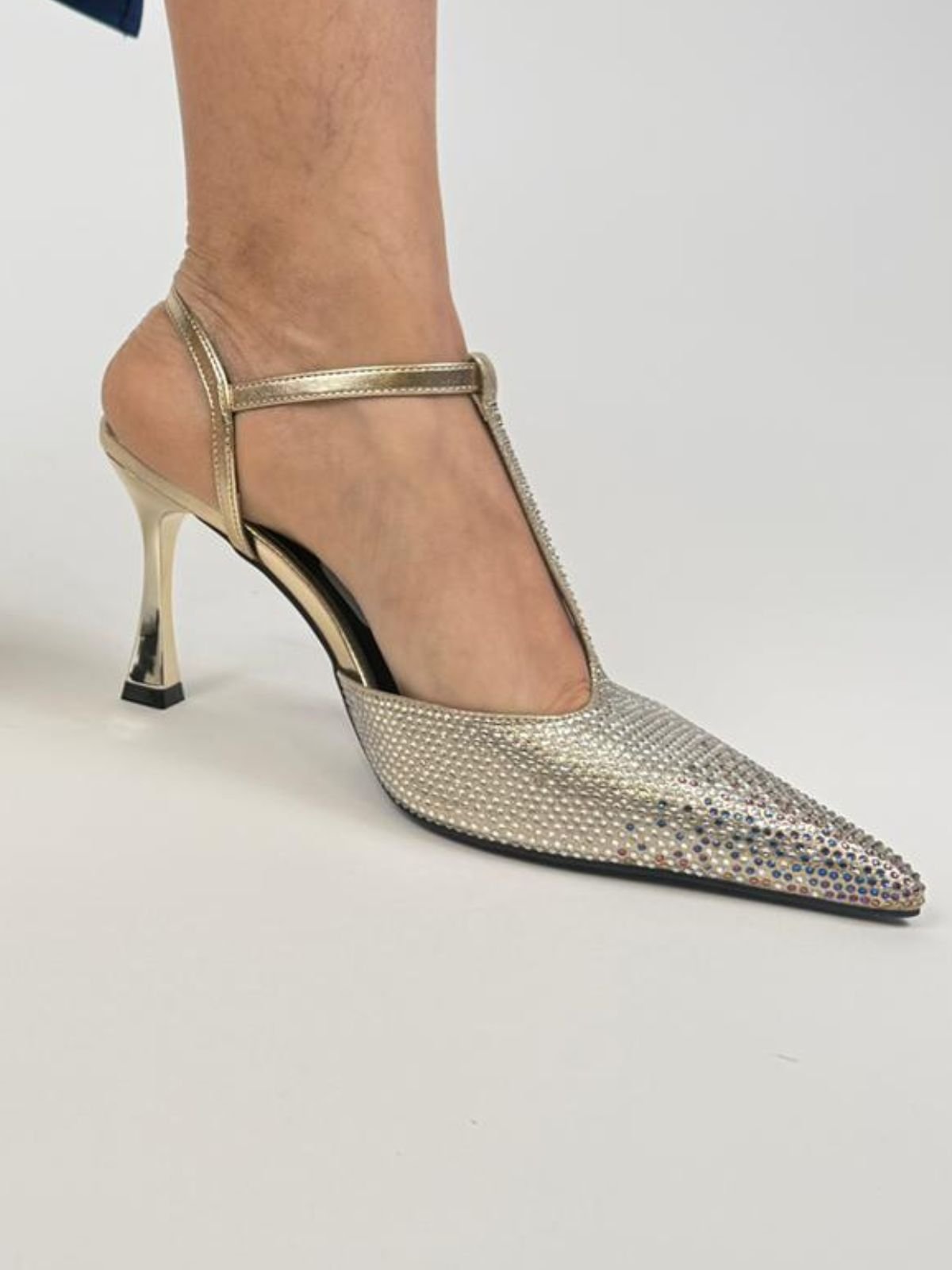 Slingback con Strass Donna - 4US Paciotti - World Fashion