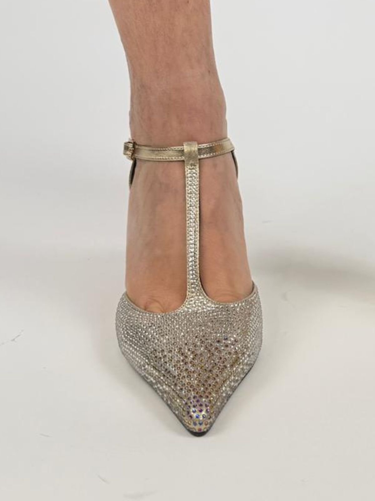 Slingback con Strass Donna - 4US Paciotti - World Fashion