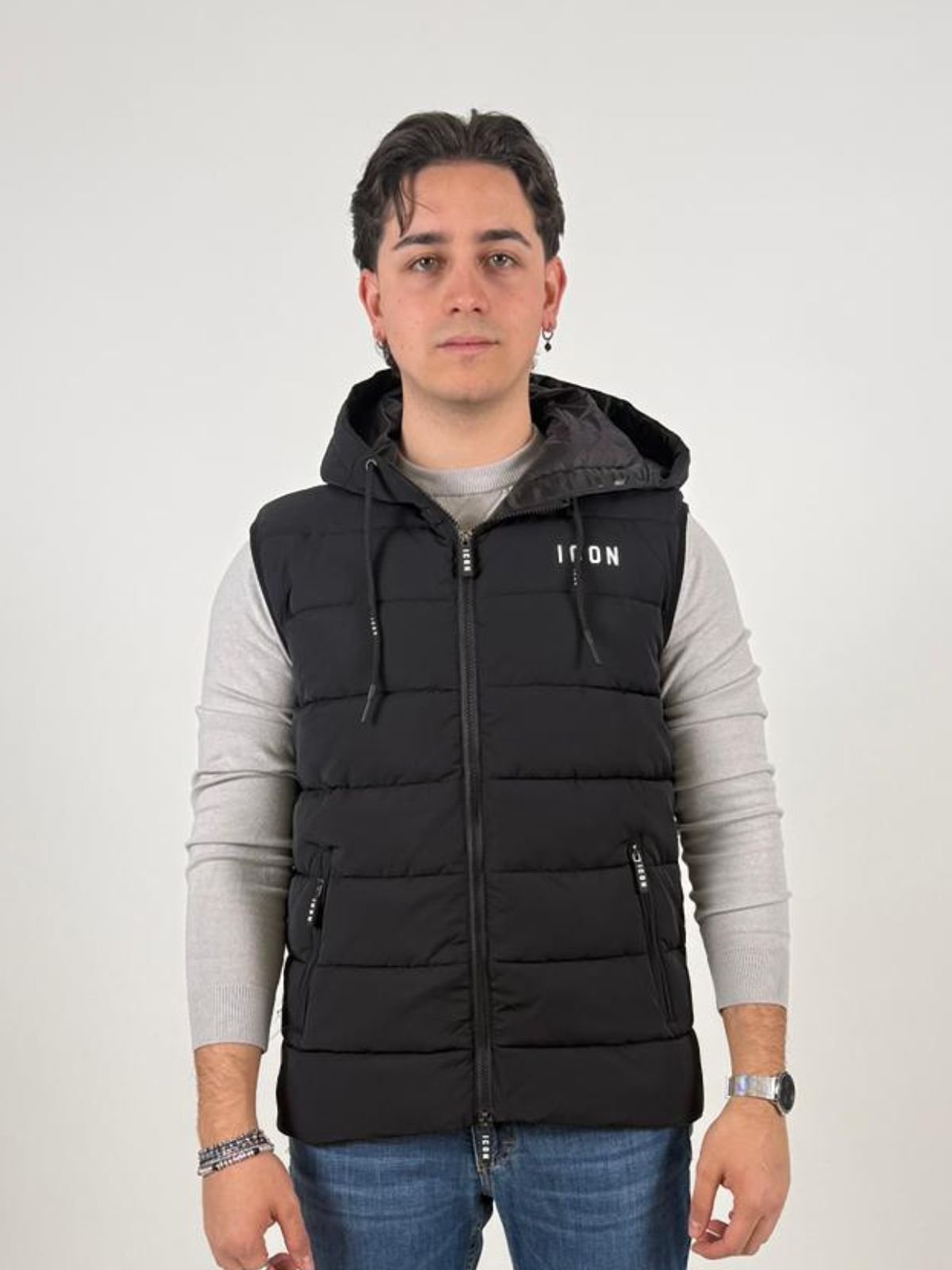 Smanicato C/Logo Piccolo Stampato Uomo - Icon - World Fashion