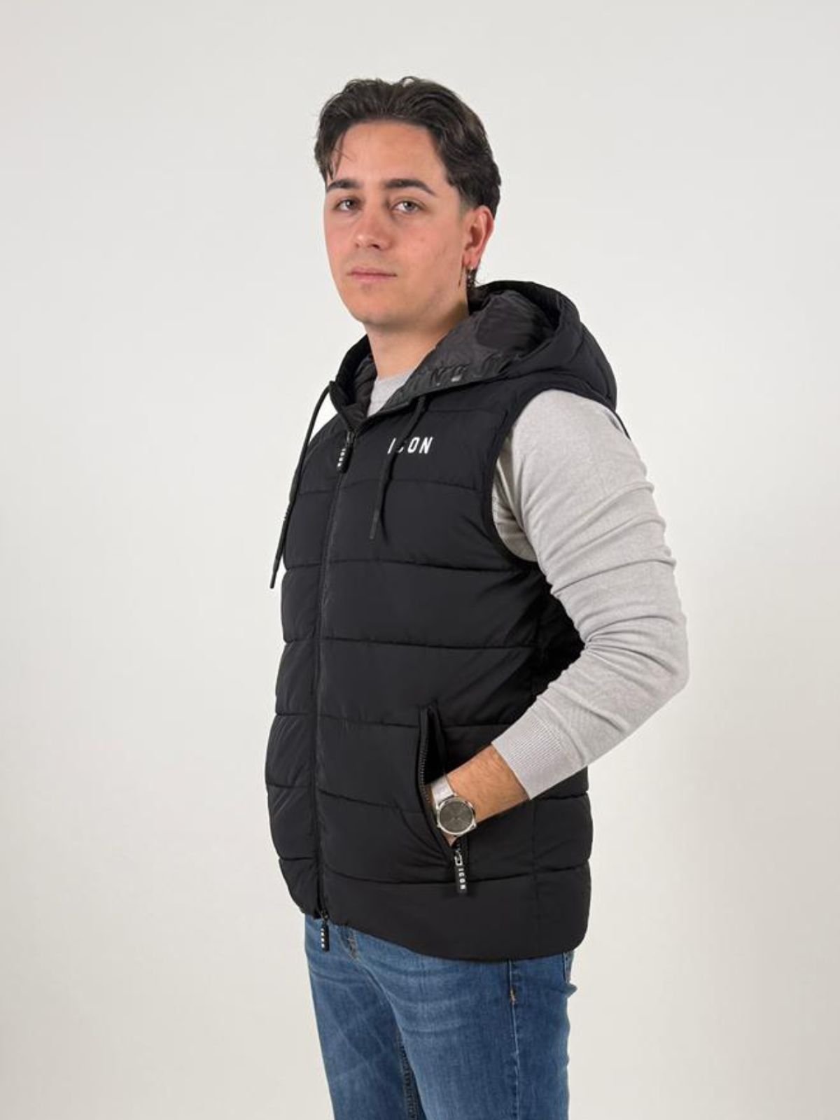 Smanicato C/Logo Piccolo Stampato Uomo - Icon - World Fashion