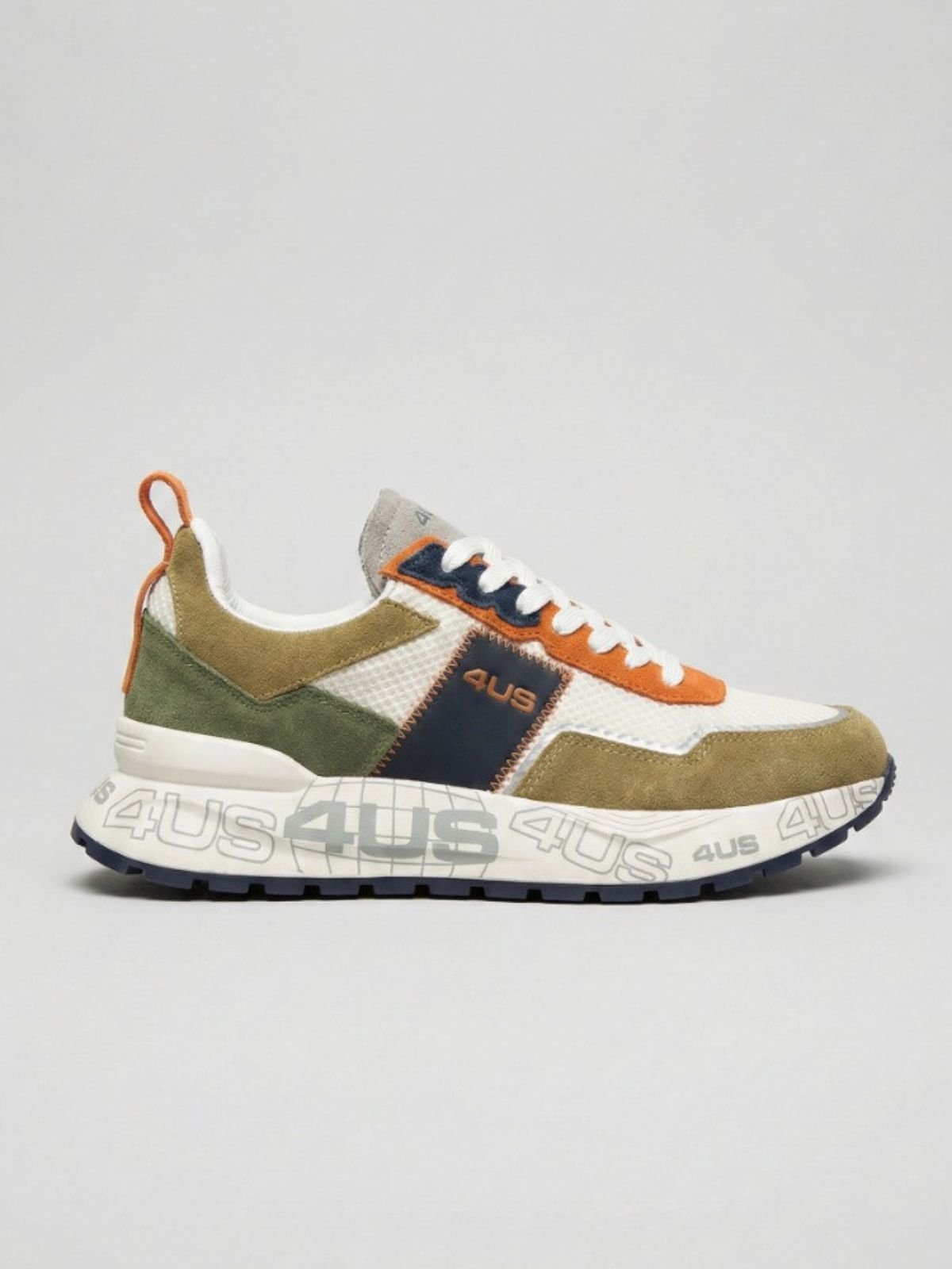 Sneaker allacciata Uomo - 4US Paciotti - World Fashion