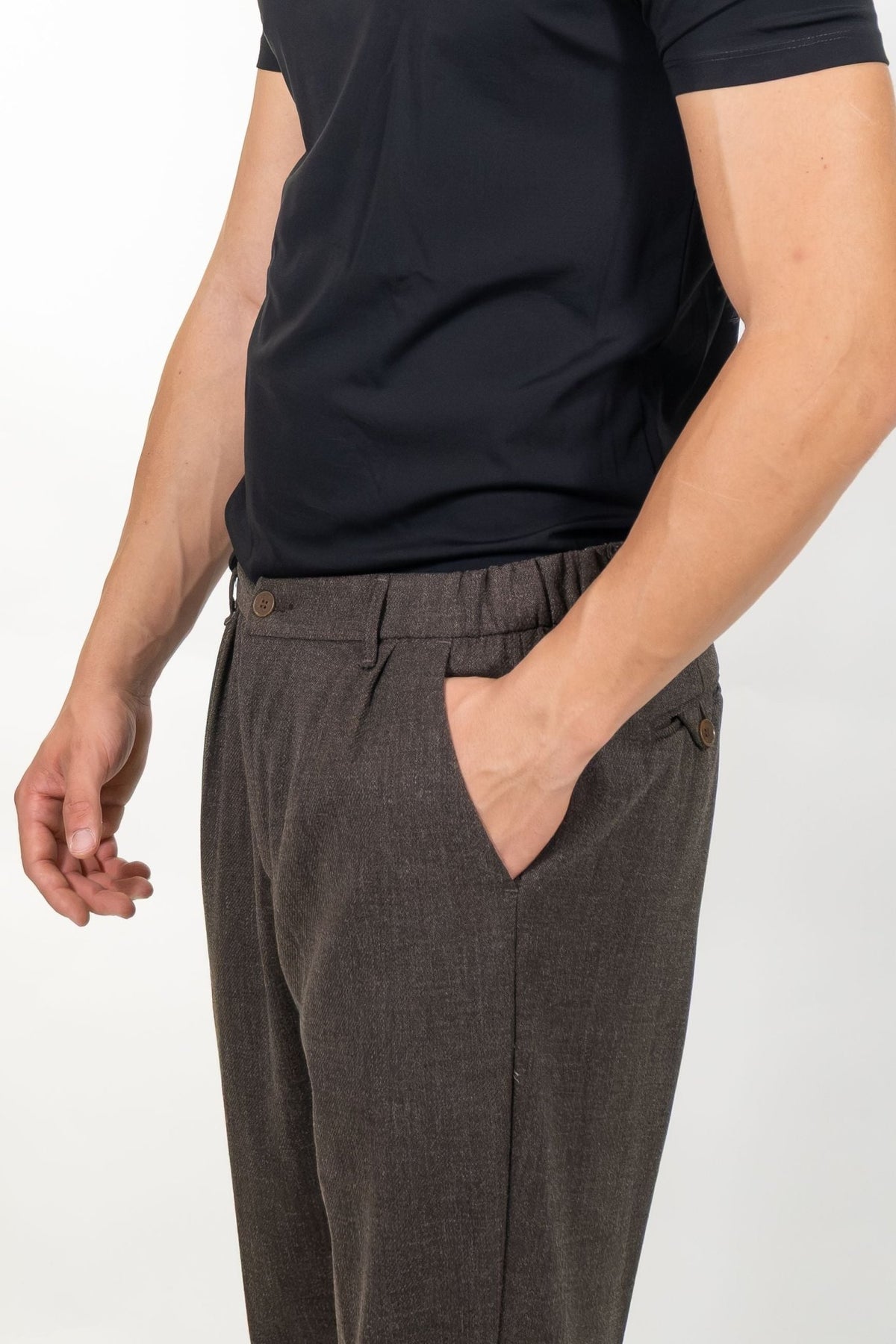 Squad2 - Pantalone Bristol Moro - Uomo - World Fashion