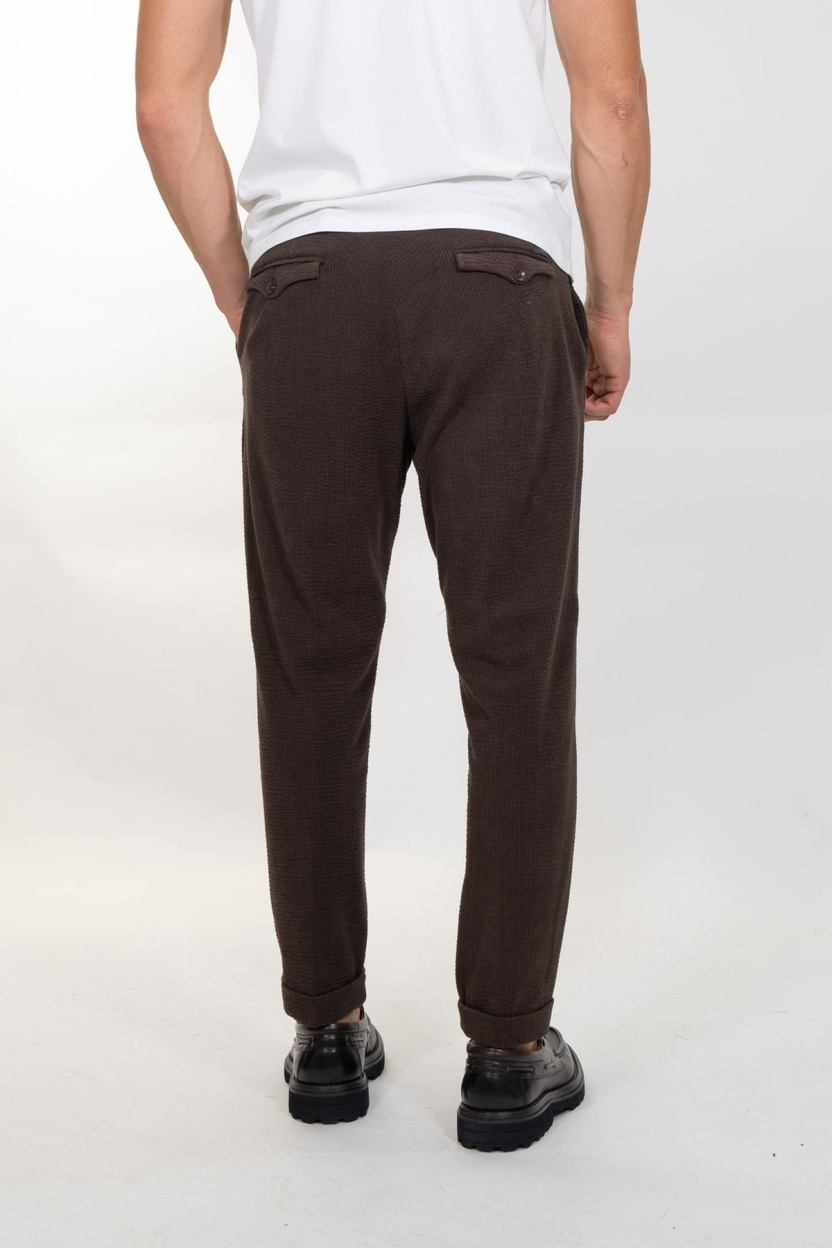 Squad2 - Pantalone in velluto a coste sottili - Uomo - World Fashion