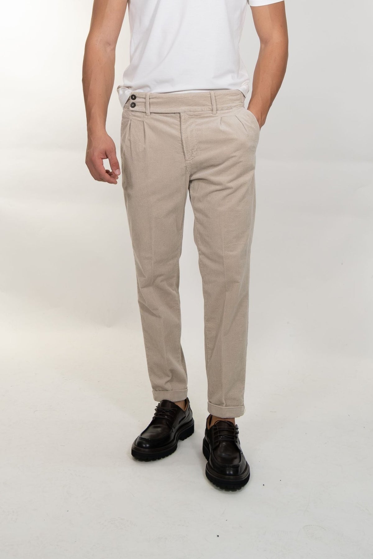 Squad2 - Pantalone in velluto a coste - Uomo - World Fashion