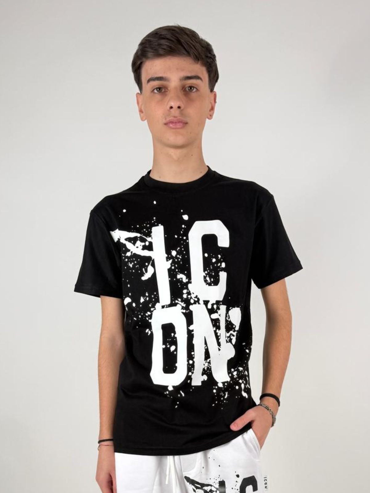 T-Shirt C/Logo New Splash Uomo - Icon - World Fashion