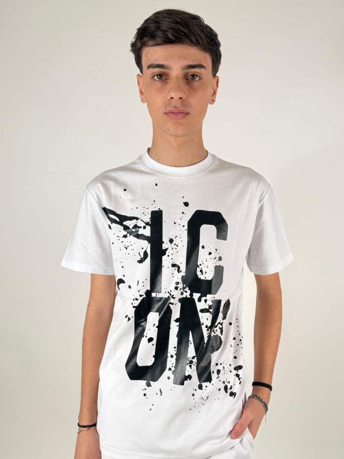 T-Shirt C/Logo New Splash Uomo - Icon - World Fashion