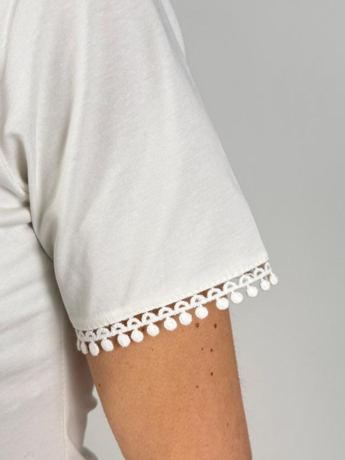 T-Shirt Collo Quadro MM Donna - Lolita - World Fashion