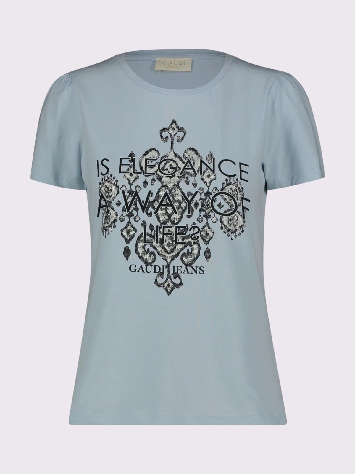 T-Shirt con lettering Donna - Gaudì Jeans - World Fashion