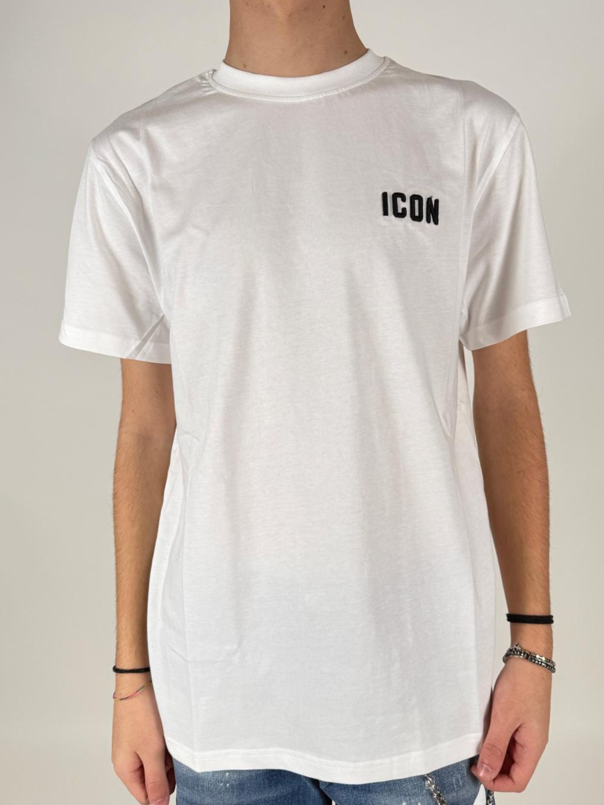 T-Shirt C/Ricamo Uomo - Icon - World Fashion