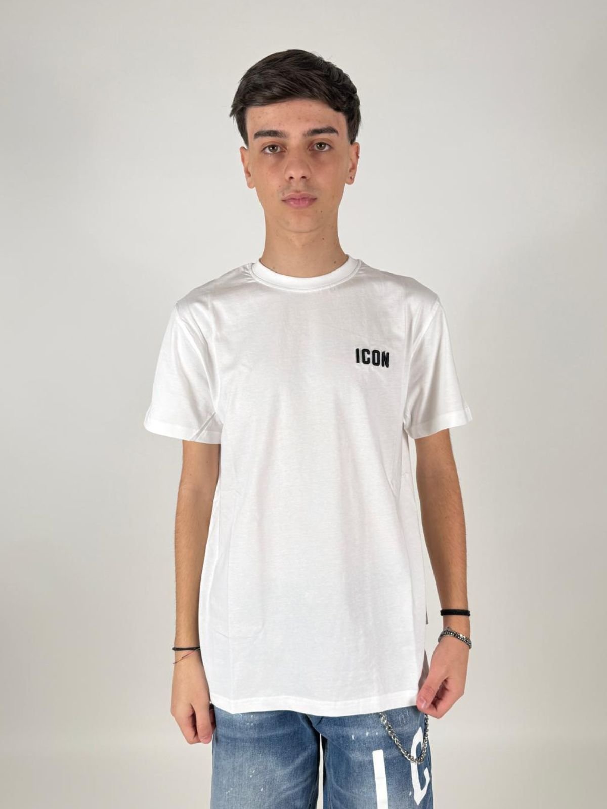 T-Shirt C/Ricamo Uomo - Icon - World Fashion