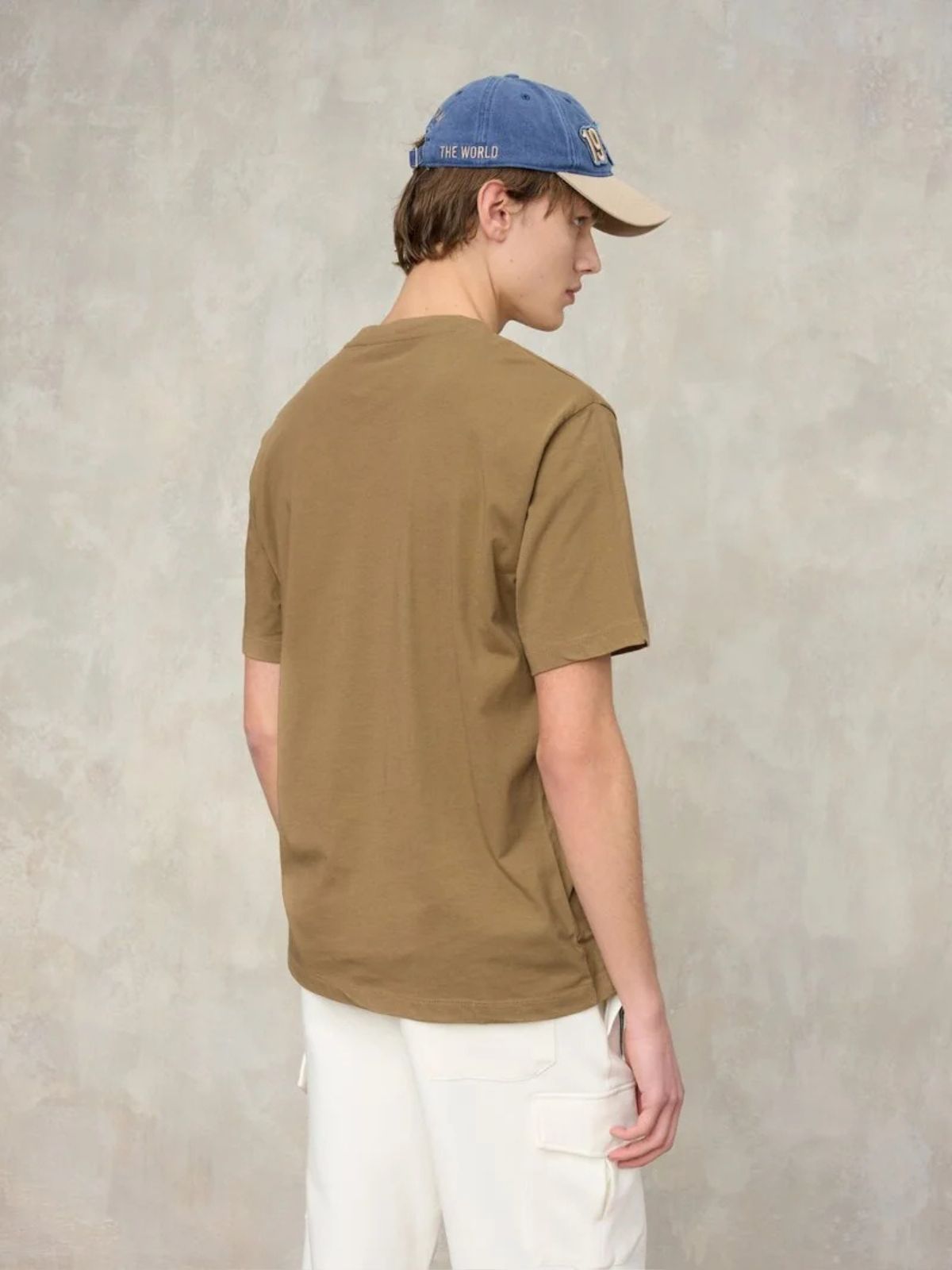 T-shirt girocollo Eutaw Uomo - Blauer - World Fashion