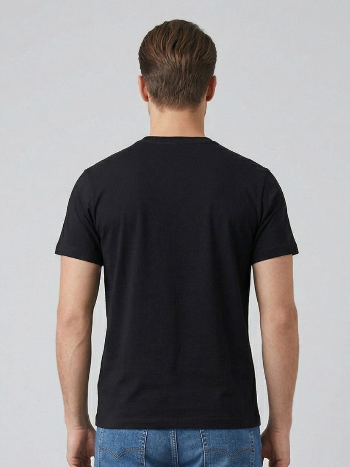 T-shirt girocollo in cotone Uomo - Ds2 - World Fashion