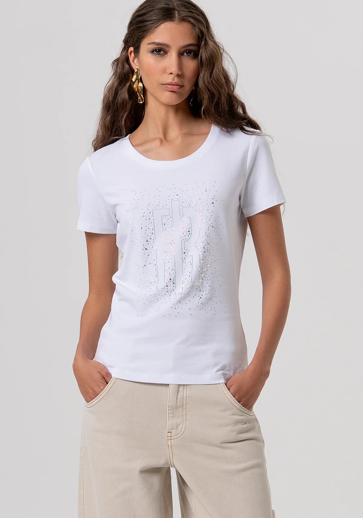 T-shirt maniche corte in jersey Donna - Fracomina - World Fashion