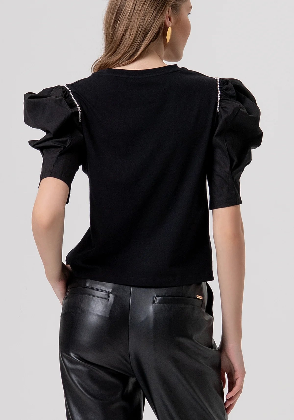 T-shirt regular in jersey di cotone Donna - Fracomina - World Fashion